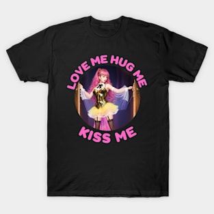 Anime Girl Love Me Beautiful Woman Anime Cosplay T-Shirt